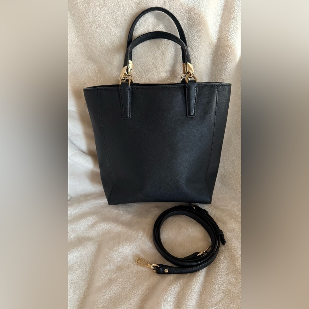 🖤 Coach Madison Mini North/South Tote Bag – Black Saffiano Leather 🖤 - Picture 2 of 4